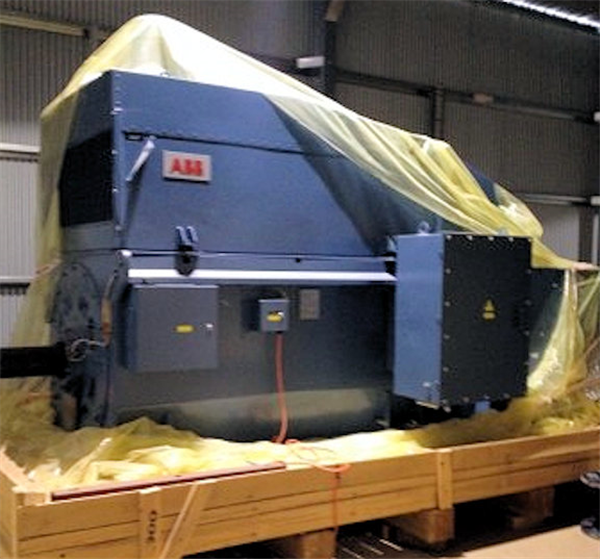 Unused Outotec 24' X 17' (7.3m X 5.2m) Egl Sag Mill With Abb 6,300 Hp (4,750 Kw) Variable Speed Drive)